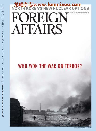 [美国版]Foreign Affairs 外交事务 2021年9-10月刊